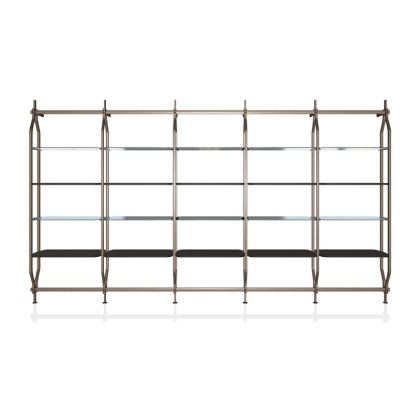 Bontempi Charlotte Bookcase 410cm with Shelves