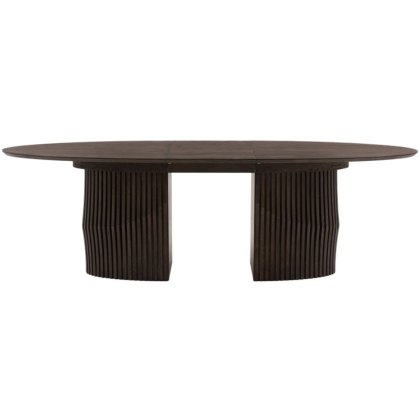 Onda Rectangle Extending Dining Table + 4 Dining Chairs Taupe