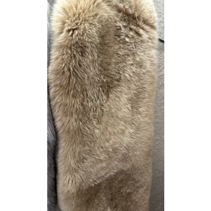 GENUINE SHEEPSKIN- MINK DOUBLE RUG