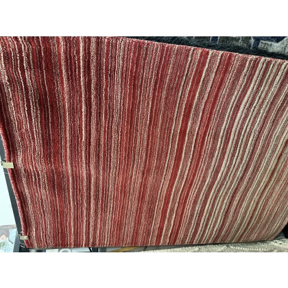FINE STRIPE - RED RUG