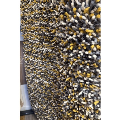 ROCKS SHAGGY 120X170CM OCHRE RUG ROCKS SHAGGY 120X170CM OCHRE RUG