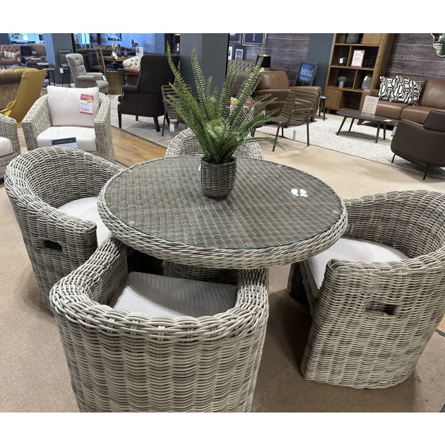 OUTDOOR COLLECTION - RAGUSA 4 SEATER DINING SET OUTDOOR COLLECTION - RAGUSA 4 SEATER DINING SET
