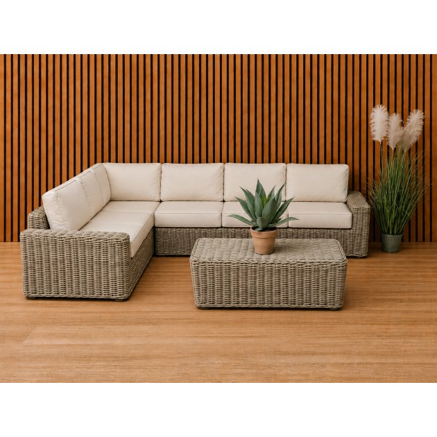 Ragusa Corner Lounge Set Including Coffee Table