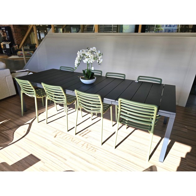 Nardi Outdoor Net 210cm Extending Table with x6 Doga Chairs & x2 Doga Armchairs Nardi Outdoor Net 210cm Extending Table with x6 Doga Chairs & x2 Doga Armchairs