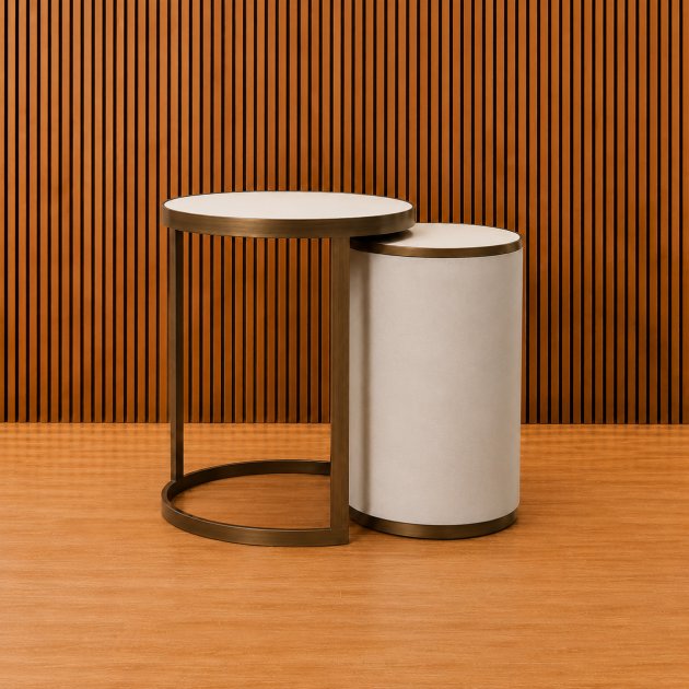 Chamonix Side Table Set of 2 Chamonix Side Table Set of 2