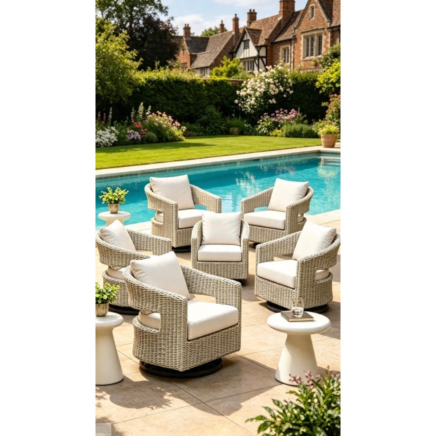 Hvar Outdoor Dining Chair Chairs x6