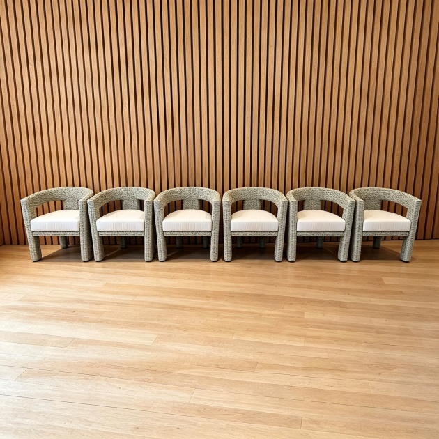 Hvar Outdoor Dining Chair Chairs x6