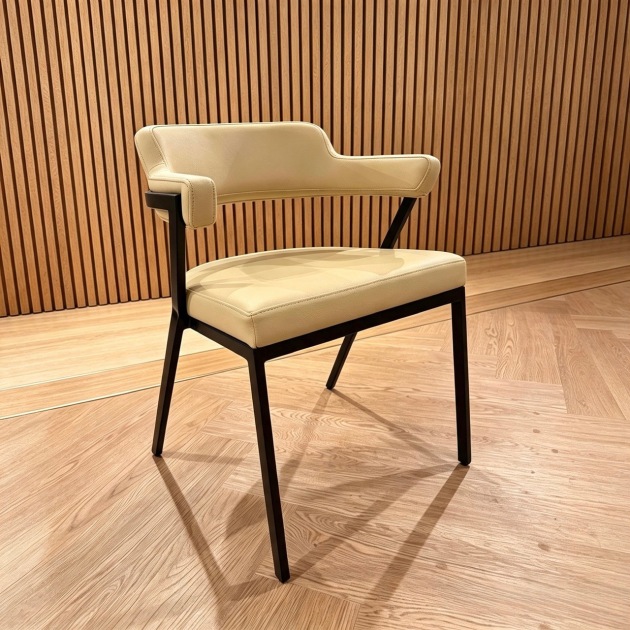 Freya Dining Chair Matt Black Frame
