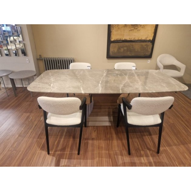 Opera/Vitta Opera Rectangular Dining Table With 4 Vita Dining Chairs Opera/Vitta Opera Rectangular Dining Table With 4 Vita Dining Chairs