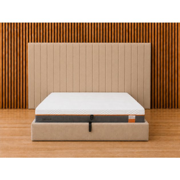 MA Living King size Ottoman Bed & Headboard (Mattress not included)