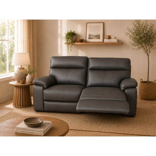 Ariana Power Recliner 3 seater, Chair & Footstall set