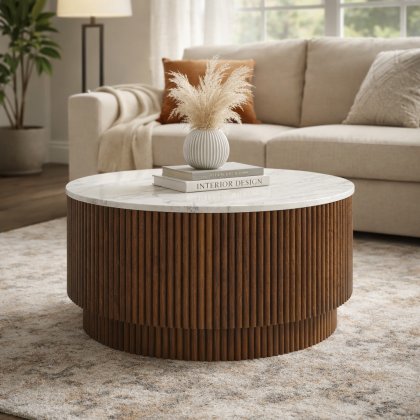 Crosby Walnut Coffee Table