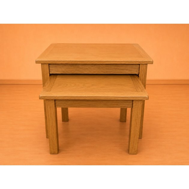 Fairfax Compact Oak Nest of Tables Fairfax Compact Oak Nest of Tables