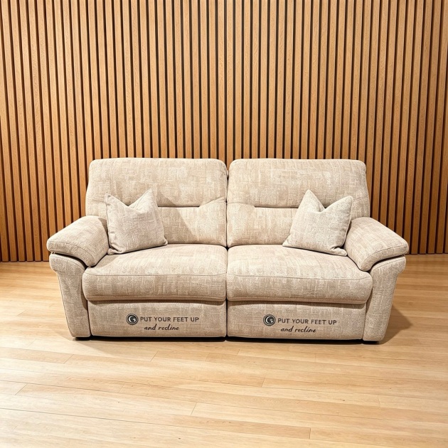 Seattle 3 Seater Recliner with USB and Double Lumbar