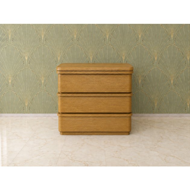 Huxtable 3 Draw Bedside Table Huxtable 3 Draw Bedside Table