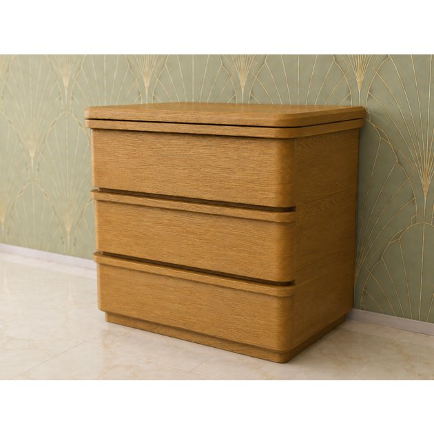 Huxtable 3 Draw Bedside Table Huxtable 3 Draw Bedside Table