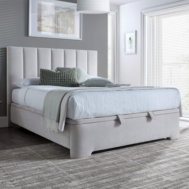 Marielle King Ottoman Storage Bed
