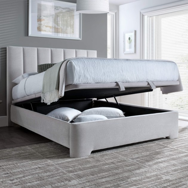 Marielle King Ottoman Storage Bed