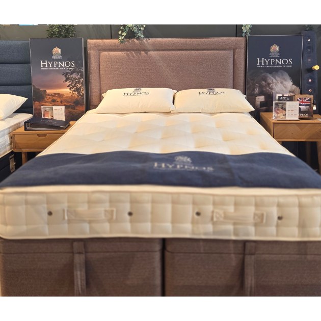 Hypnos Ortho 1200 Super Storage Kingsize Bed Set with Isobella Headboard