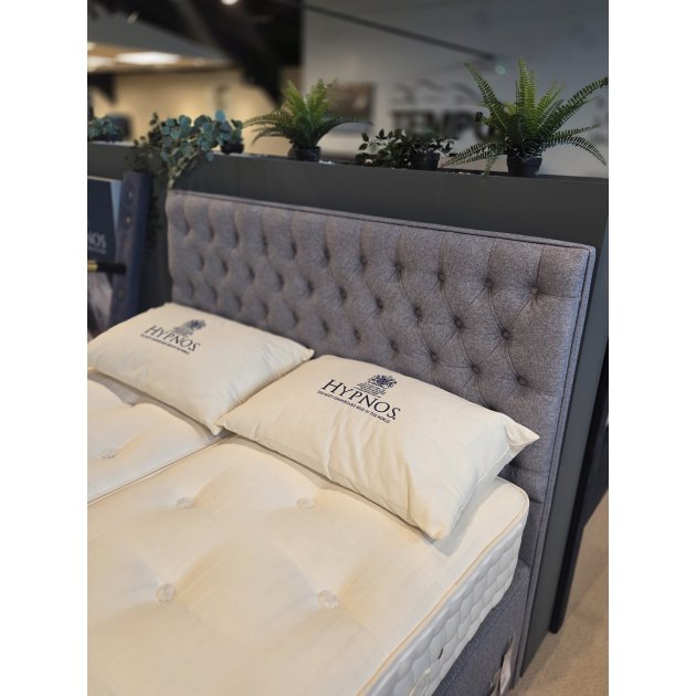 Hypnos Ortho 1400 Zip and Link Hideaway Storage Kingsize Bed Set with Eleanor Headboard