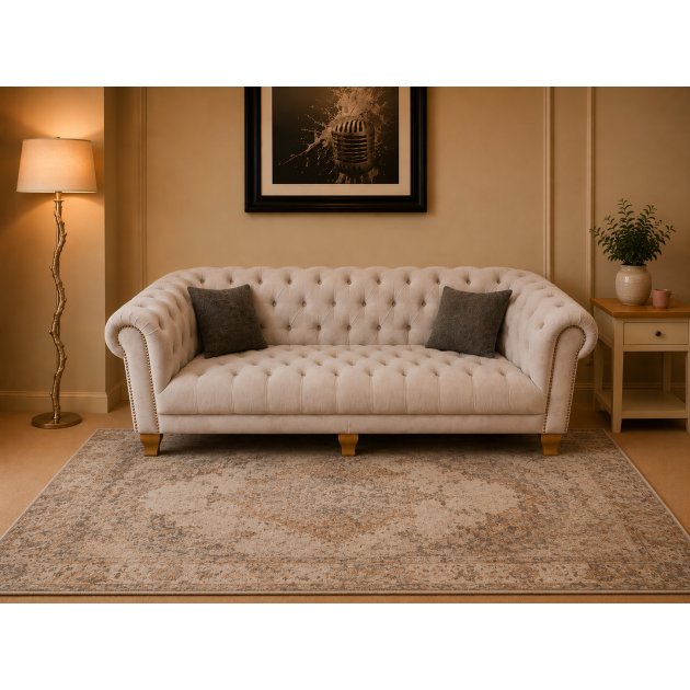 Alexander James Somerset Deep Midi Sofa (No Scatters) in A fabric