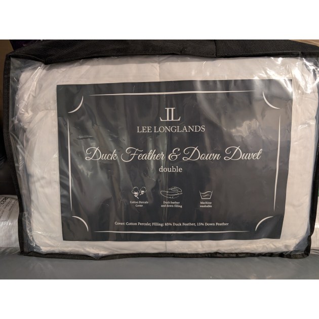 Sleepsense, 4'6" Duck & Down Double Duvet Sleepsense, 4'6" Duck & Down Double Duvet