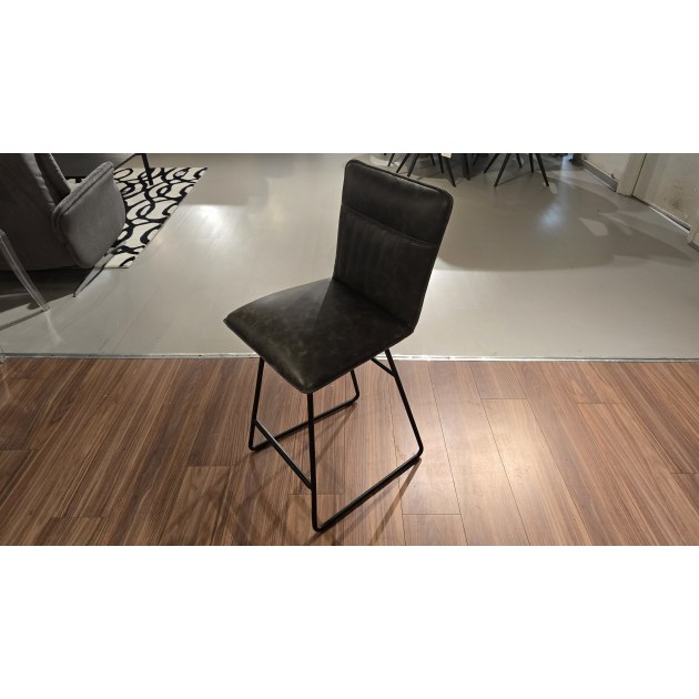 Sam Bar Stool in Grey