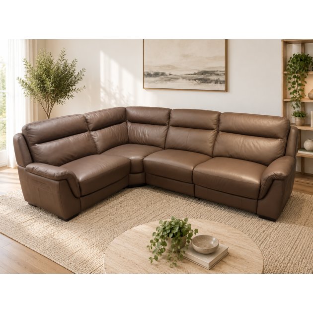 Aletta - Corner Group Sofa In Leather Aletta - Corner Group Sofa In Leather