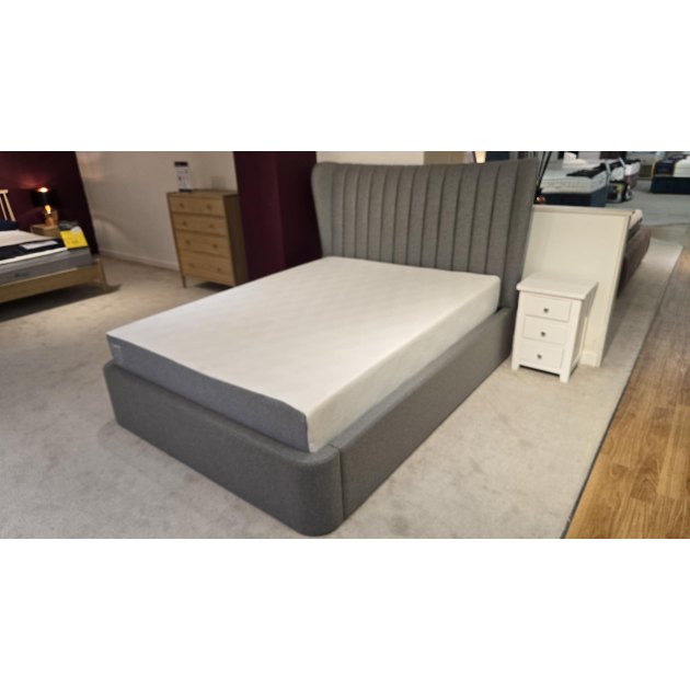 Tempur Holcot 5ft Ottoman Divan in Mercury & Ease 25cm Mattress Tempur Holcot 5ft Ottoman Divan in Mercury & Ease 25cm Mattress