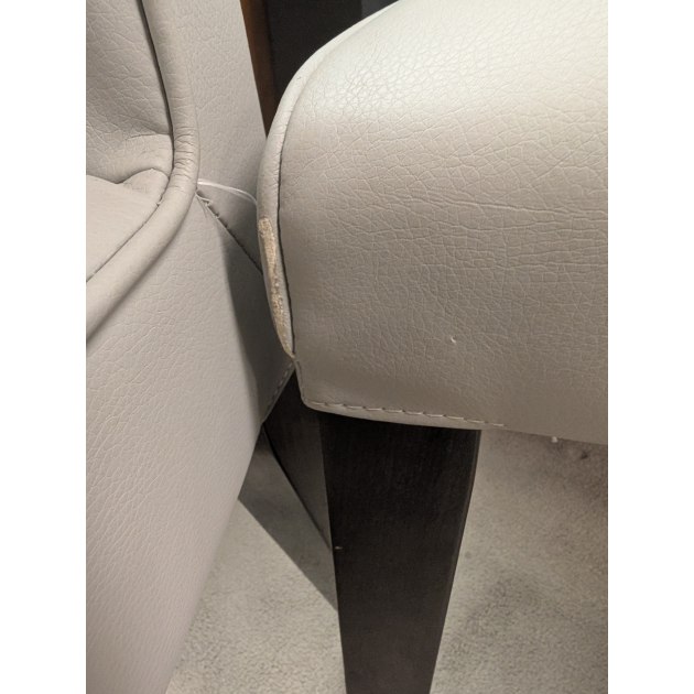 Keona, 2x Leather Dining Chairs Keona, 2x Leather Dining Chairs