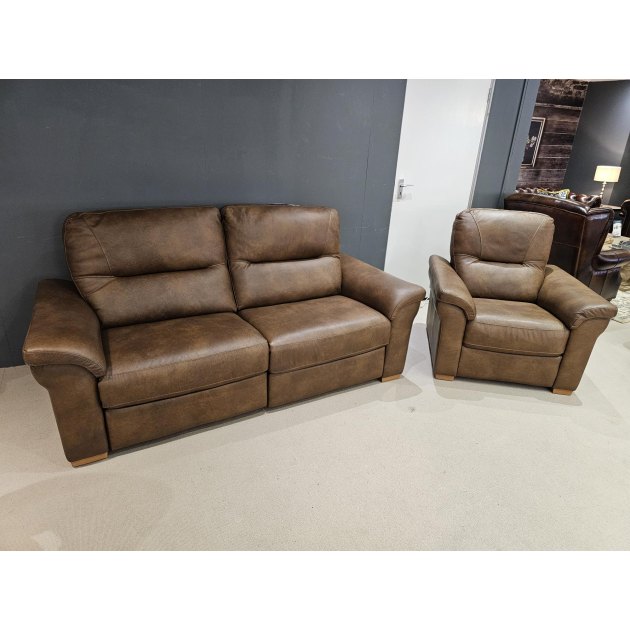 SOFA ITALIA Powered 3 Seater & Chair SOFA ITALIA Powered 3 Seater & Chair