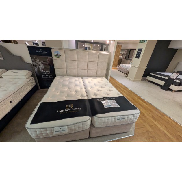 Harrison Super king Zip & Link Monet 18750 Mattress With Divan & Roma Headboard Harrison Super king Zip & Link Monet 18750 Mattress With Divan & Roma Headboard