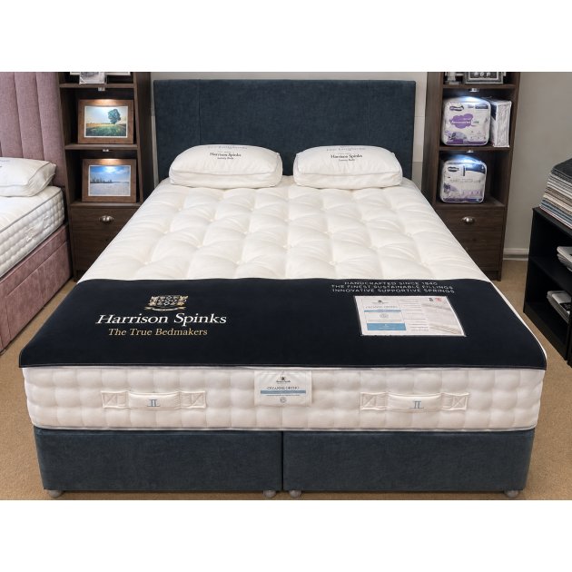 Harrison Spinks 5'0 Cezanne Ortho 10750 Mattress Dearn Headboard Ottoman Base