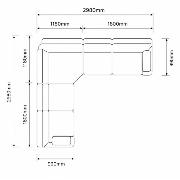 Anora Large Corner Group Anora Large Corner Group