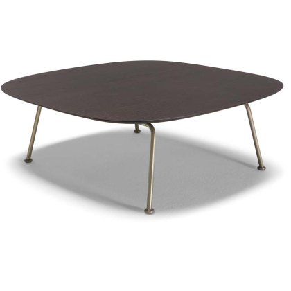 Natuzzi Editions Low Square Central Coffee Table - Brown Ash Natuzzi Editions Low Square Central Coffee Table - Brown Ash