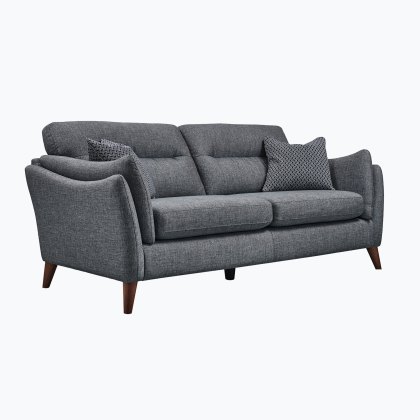 Amoura Fabric 3 Seater Sofa