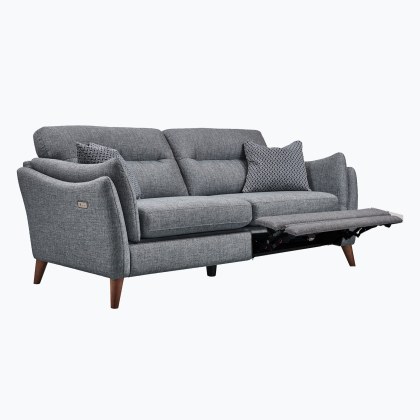 Amoura Fabric 3 Seater Motion Lounger