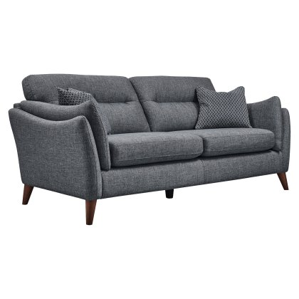 Amoura Fabric 3 Seater Motion Lounger