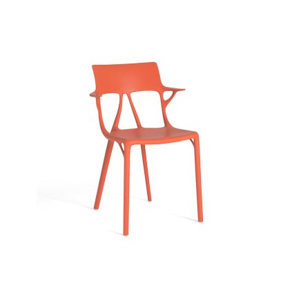 Kartell A.I.- Artificial Intelligence by Philippe Starck Orange Chair