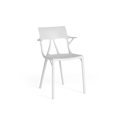 Kartell A.I.- Artificial Intelligence by Philippe Starck White Chair