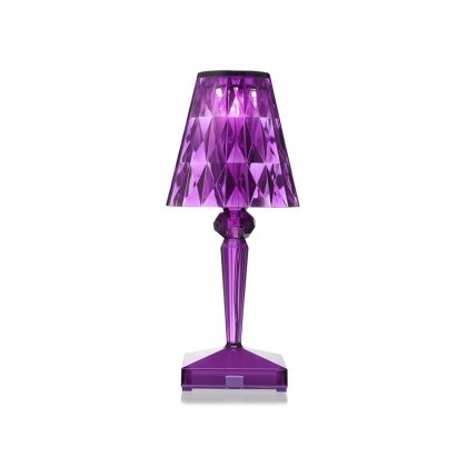 Kartell Battery - Ferruccio Laviani Plum Lamp