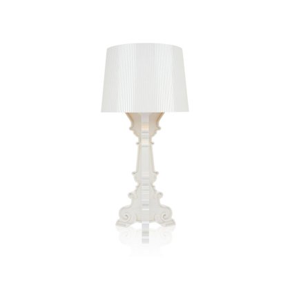 Kartell Bourgie by Ferruccio Laviani White/Gold Lamp
