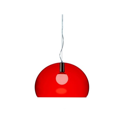Kartell Fly by Ferruccio Laviani Red Lamp