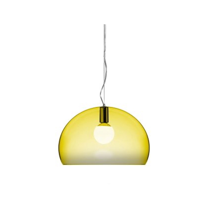 Kartell Fly by Ferruccio Laviani Yellow Lamp