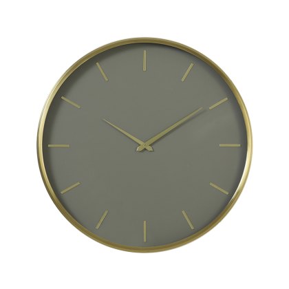 Timora Green Brown Clock Timora Green Brown Clock
