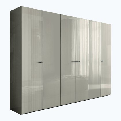 Alf Italia Cyndia Bedroom 6 Door Wardrobe Alf Italia Cyndia Bedroom 6 Door Wardrobe