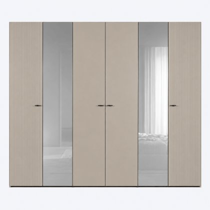 Alf Italia Cyndia Bedroom 6 Door Wardrobe Alf Italia Cyndia Bedroom 6 Door Wardrobe
