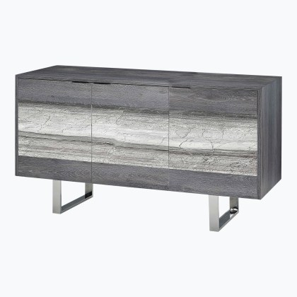 Stone International Hansetta 3 Door Sideboard Stone International Hansetta 3 Door Sideboard