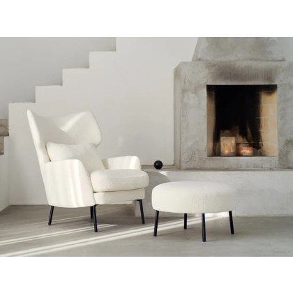 Sits Alex Fabric Footstool