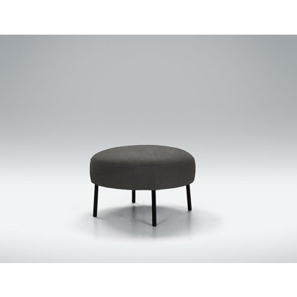 Sits Alex Leather Footstool
